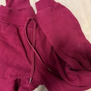 pink lululemon sweatpants